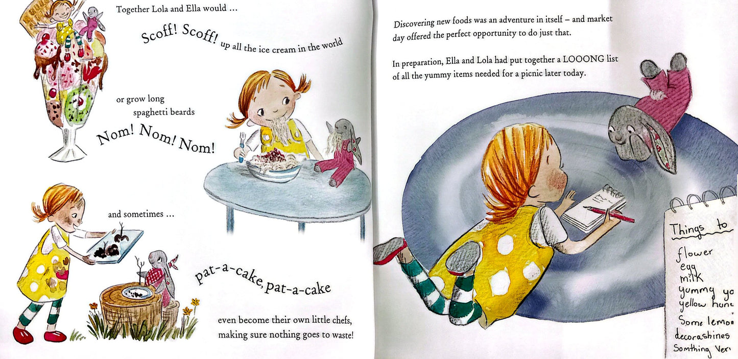 Hop Lola Hop: A Yummy Market Day Adventure (Paperback)