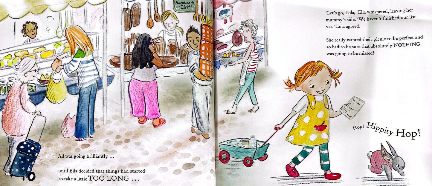 Hop Lola Hop: A Yummy Market Day Adventure (Paperback)