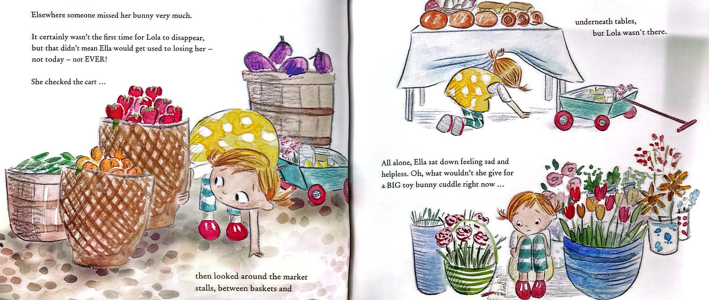 Hop Lola Hop: A Yummy Market Day Adventure (Paperback)