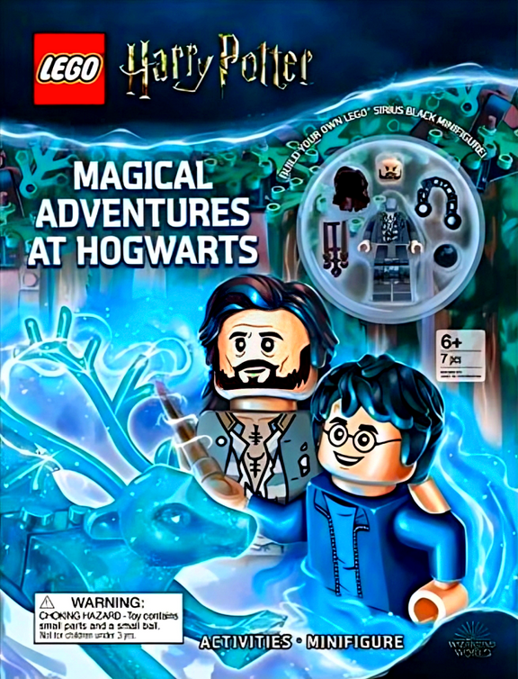 Lego Ninjago: Harry Potter Magical Adventures Activity Book (with Ron Weasley Minifigure)