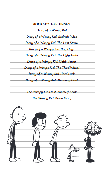 Diary of a Wimpy Kid (Book 1) (Paperback)