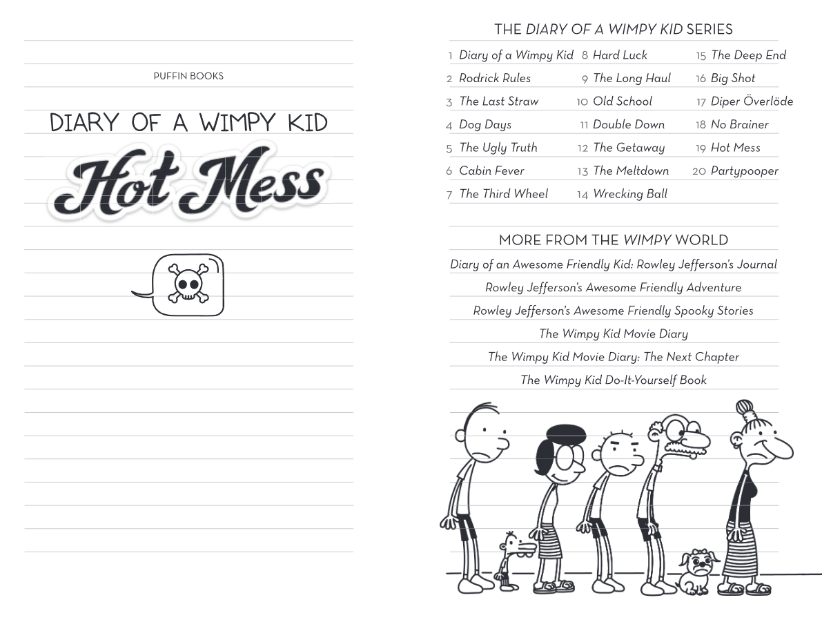 Diary of a Wimpy Kid: Hot Mess (Book 19) (Hardback)