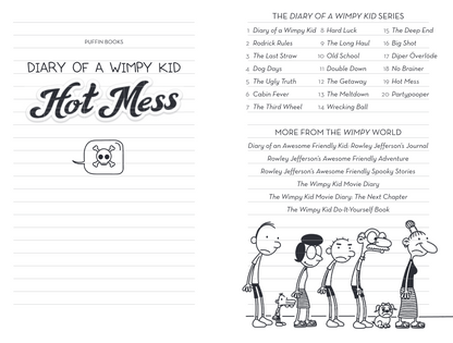 Diary of a Wimpy Kid: Hot Mess (Book 19) (Hardback)