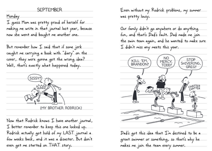 Diary of a Wimpy Kid: Rodrick Rules (Book 2) (Paperback)