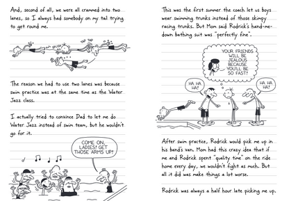 Diary of a Wimpy Kid: Rodrick Rules (Book 2) (Paperback)