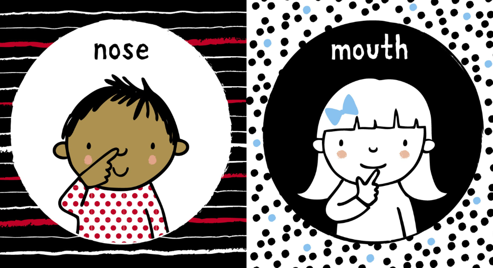 Little Learning Library: Baby's Very First Black and White Little Library (Board book)