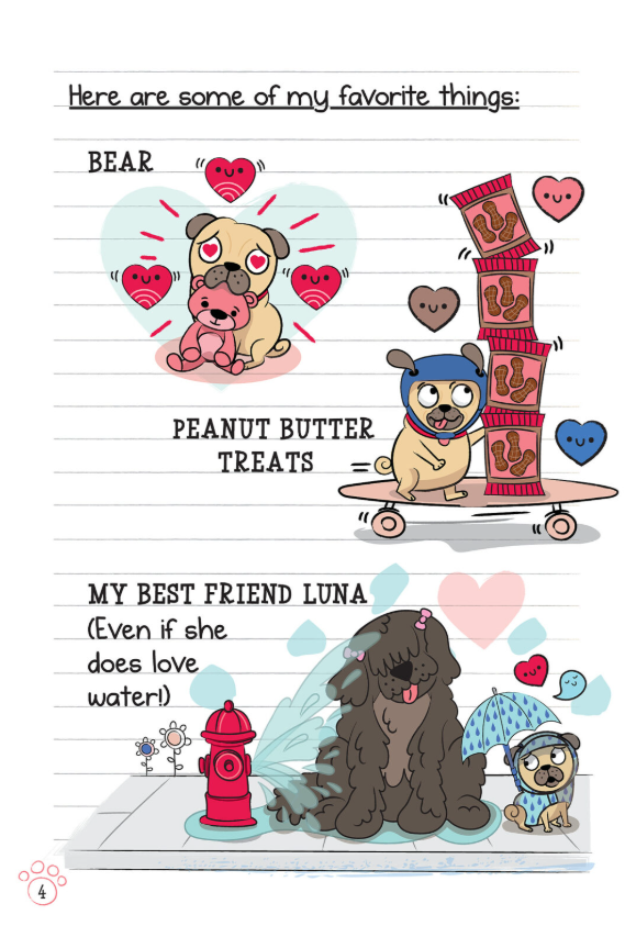 Diary of a Pug #3: Paws for a Cause (Paperback)