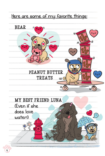 Diary of a Pug #3: Paws for a Cause (Paperback)