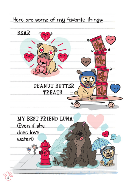 Diary of a Pug #3: Paws for a Cause (Paperback)
