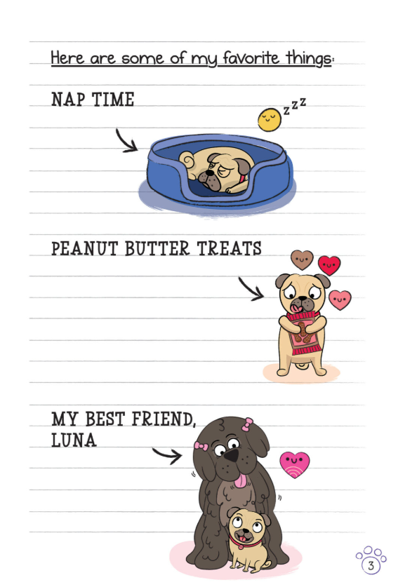 Diary of a Pug #5: Scaredy-Pug (Paperback)