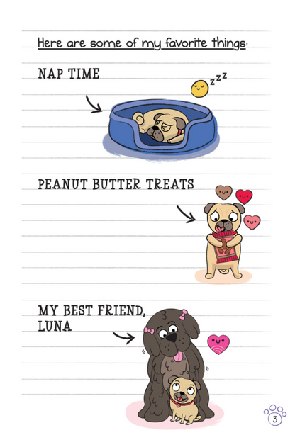 Diary of a Pug #5: Scaredy-Pug (Paperback)