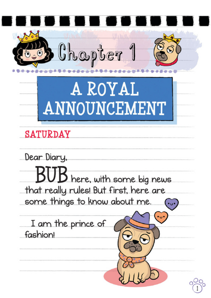 Diary of a Pug #9: Pug the Prince (Paperback)