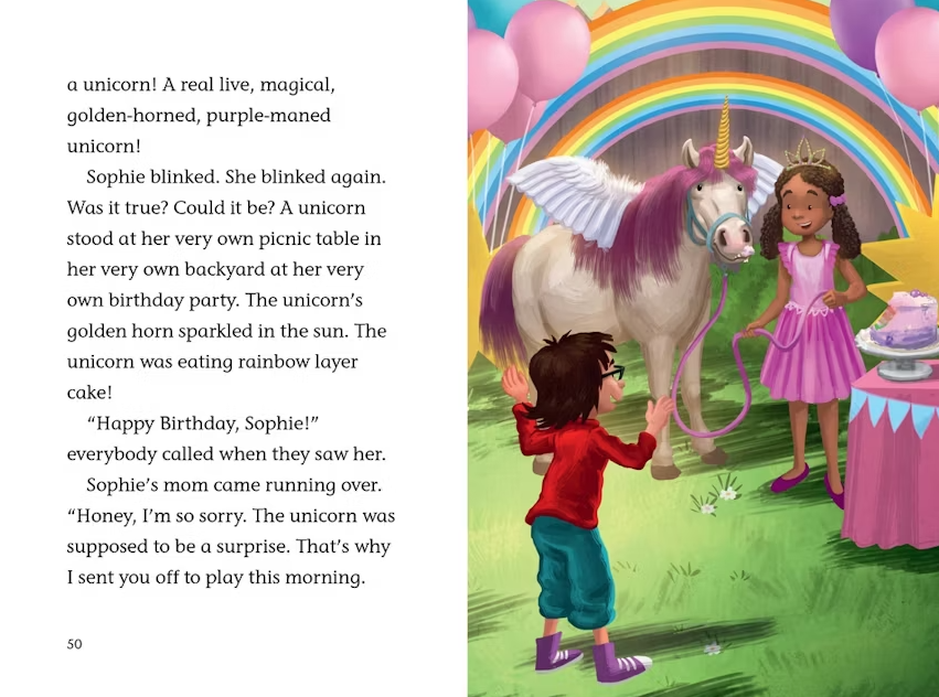 Judy Moody and Friends 16: Sophie and the Runaway Unicorn (Paperback)