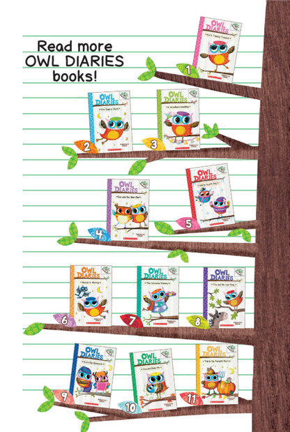 Owl Diaries #10: Eva and Baby Mo (Paperback)