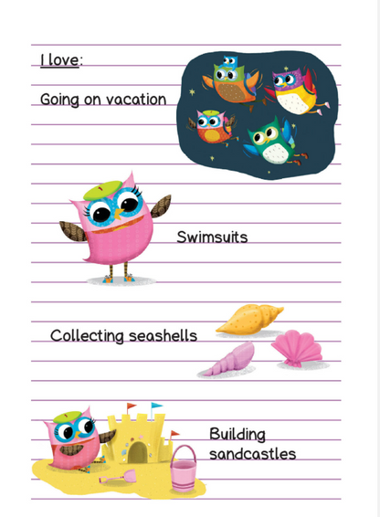 Owl Diaries #14: Eva at the Beach (Paperback)