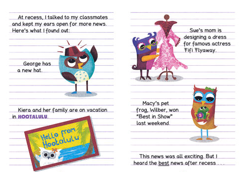 Owl Diaries #4: Eva and the New Owl (Paperback)