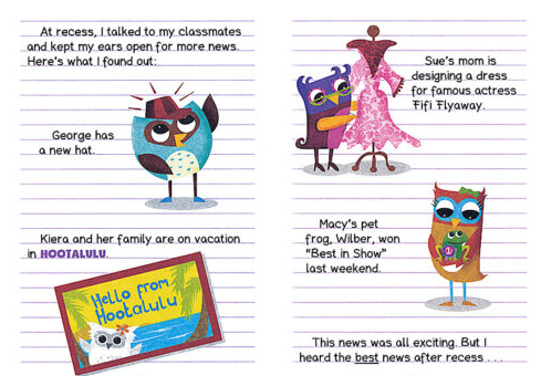 Owl Diaries #4: Eva and the New Owl (Paperback)