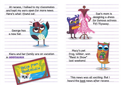 Owl Diaries #4: Eva and the New Owl (Paperback)