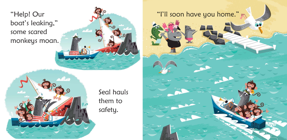 Phonics Readers: Seal at the Wheel (Paperback)