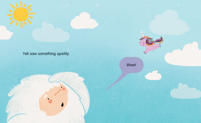 Unicorn and Yeti #1: Sparkly New Friends (Paperback)
