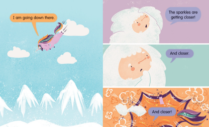 Unicorn and Yeti #1: Sparkly New Friends (Paperback)