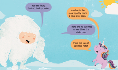 Unicorn and Yeti #1: Sparkly New Friends (Paperback)