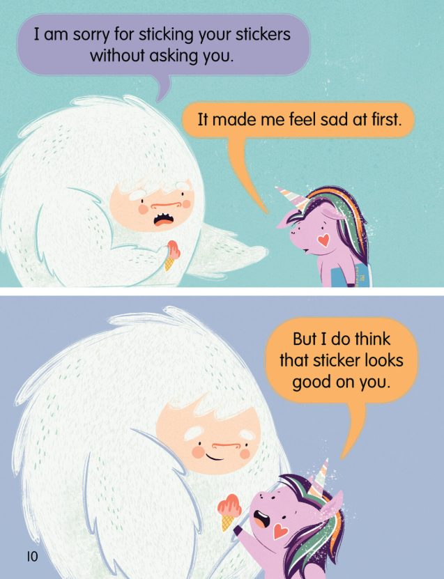 Unicorn and Yeti #7: Stuck with You (Paperback)