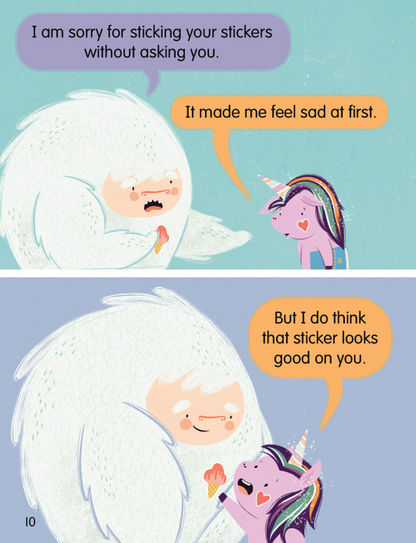 Unicorn and Yeti #7: Stuck with You (Paperback)