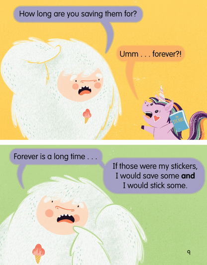 Unicorn and Yeti #7: Stuck with You (Paperback)