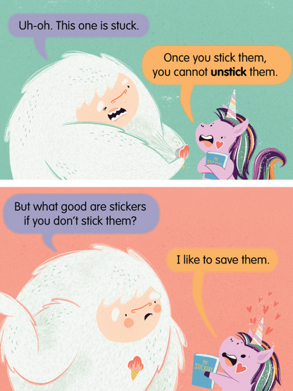 Unicorn and Yeti #7: Stuck with You (Paperback)