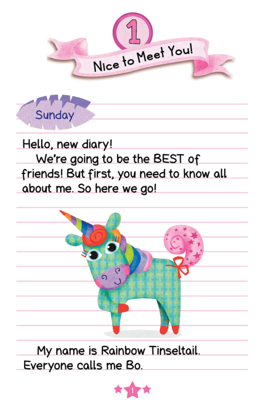 Unicorn Diaries #1: Bo's Magical New Friend (Paperback)