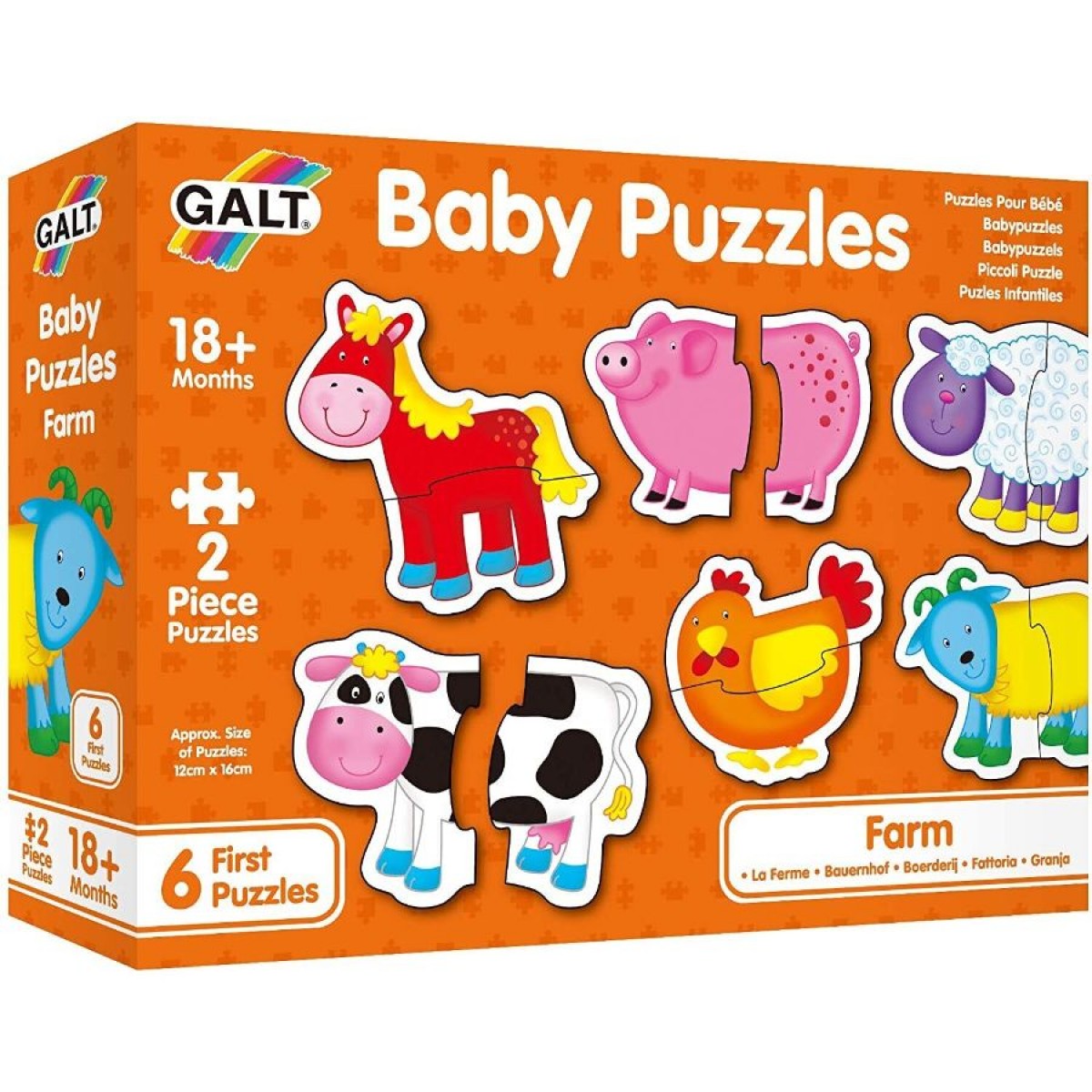 Galt: Baby Puzzles - Farm