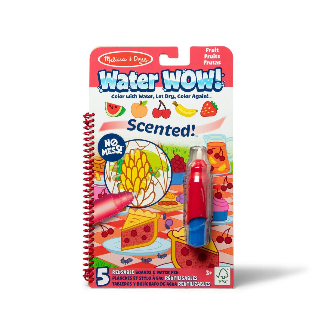 Melissa & Doug: Water Wow! Fruit Scented Pad Md50286
