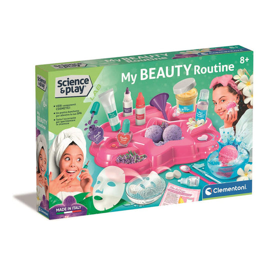 Clementoni Science & Play: My Beauty Routine Toy Spa Kit