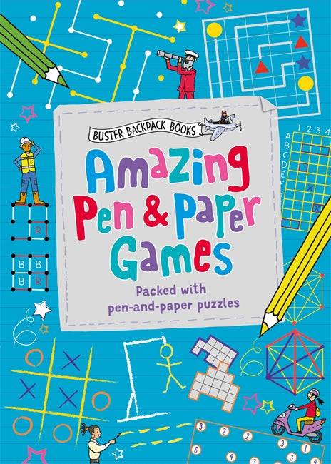 Amazing Pen & Paper Games (Paperback)