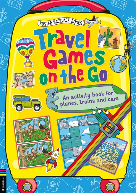 Travel Games on the Go (Paperback)