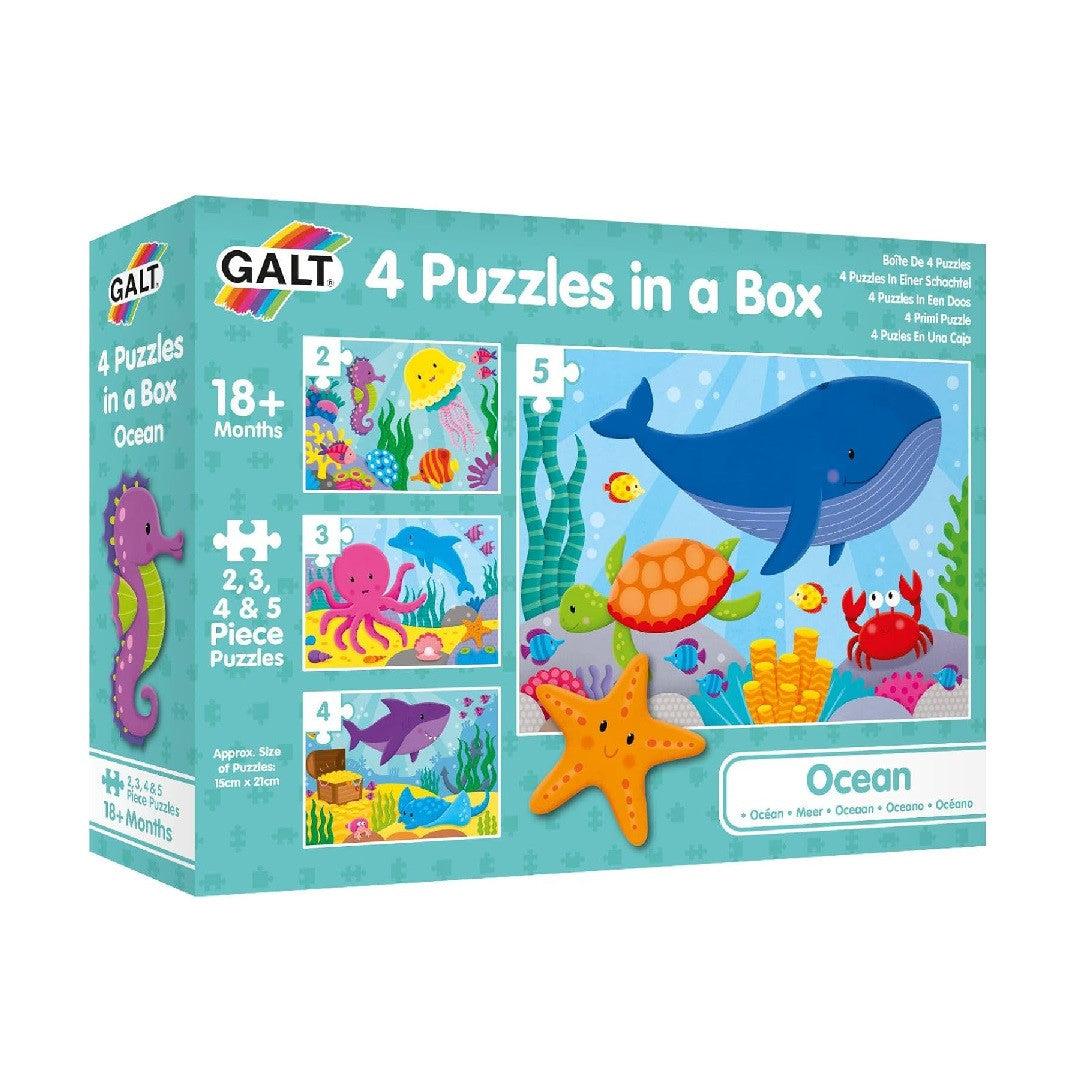 Galt: 4 Puzzles in a Box - Ocean