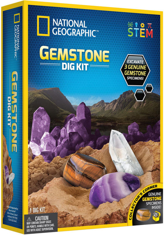 National Geographic Gemstone Dig Kit