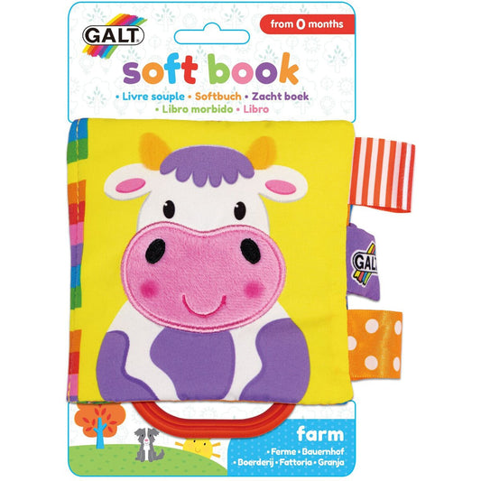 Galt: First Years Farm Animals Soft Picture Book